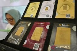 Daftar lengkap harga emas tiga jenama di Pegadaian pada Senin