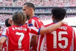 Atletico Madrid bungkam Real Madrid 2-1