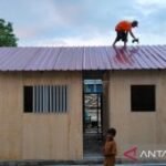 Baznas builds 10 temporary homes for NTT earthquake survivors