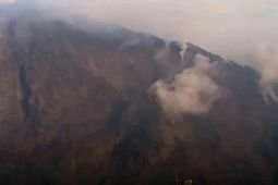 Tim gabungan padamkan kebakaran lahan di kawasan Gunung Rinjani