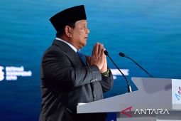 Prabowo jelaskan kesamaan filosofi Odin v pole ne voin-gotong royong