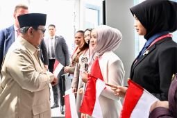 Presiden disambut mahasiswa Indonesia di Vladivostok