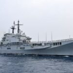 Kapal induk Giuseppe Garibaldi dicat ulang sesuai standar KRI TNI AL