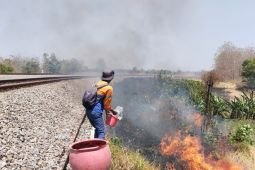 Daop 7 Madiun perketat pengawasan jalur KA rawan kebakaran lahan