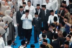 Prabowo tiba di syukuran 100 tahun Pondok Modern Darussalam Gontor