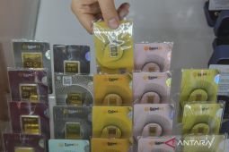 Harga emas Galeri24-Antam-UBS di Pegadaian pada Jumat serempak naik