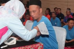 103 warga binaan Lapas Kediri jalani Cek Kesehatan Gratis