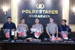 Polisi tangkap 11 orang terkait dugaan pemicu kericuhan di Surabaya