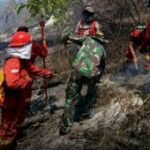 Kebakaran lahan di kawasan Gunung Rinjani telah padam