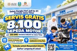 Khofifah ajak masyarakat manfaatkan servis gratis di 350 SMK