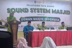 PP DMI imbau suara ke luar masjid hanya lima menit