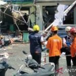 Five injured, 20 buildings damaged after blast in Surabaya