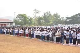 Ribuan warga Pacitan gelar shalat Istisqa