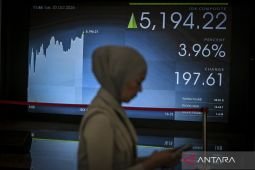 IHSG sideways di tengah pasar "wait and see" hasil RDG Bank Indonesia