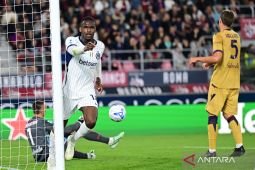 Bekuk Bologna, Inter Milan perkuat posisi di puncak