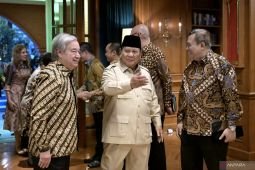 Prabowo hosts UN Secretary-General for overnight stay at Hambalang