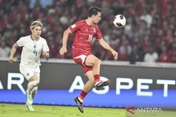 Indonesia bermain tanpa gol kontra Thailand pada babak pertama