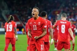 Swiss bungkam Makedonia Utara, Slovenia kalahkan Skotlandia