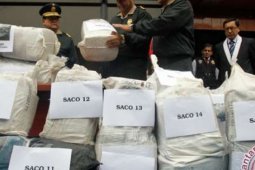 Polisi Kolombia sita hampir lima ton kokain selama September